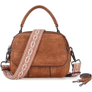 Elegant Compact Crossbody Bags Bag For Trendy Vegan Textured Strap Handbags To